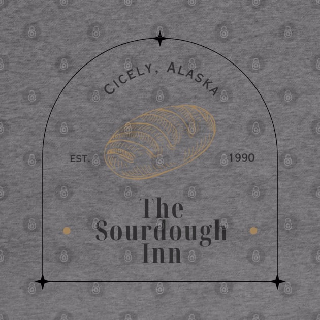 Northern Exposure The Sourdough Inn Cicely Alaska Moose by SonnyBoyDesigns
